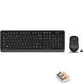A-4Tech Клавиатура + мышь A4 Fstyler FG1010 GREY клав:черный/серый мышь:черный/серый USB беспроводная [1147570]