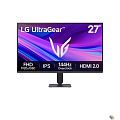 LCD LG 27" 27G411A-B {IPS 1920x1080 144Hz 5ms 250cd 1500:1 HDMI DisplayPort1.4  NVIDIA G-Sync FreeSync HDR10 VESA}