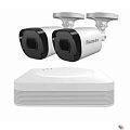 Комплект видеонаблюдения Falcon Eye FE-104MHD KIT Light SMART  4-х канальный гибридный {(AHD,TVI,CVI,IP,CVBS) 
