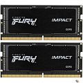Kingston 64GB 5600MT/s  DDR5 CL40 SODIMM (Kit of 2) FURY Impact KF556S40IBK2-64