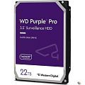 22TB WD Purple Pro (WD221PURP) {Serial ATA III, 7200- rpm, 512Mb, 3.5"}