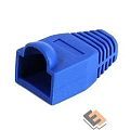 5bites US016-BL Колпачок  для коннектора RJ45 синий, 100шт