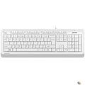 Клавиатура A4Tech Fstyler FK10, белый/серый, USB