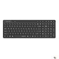 Клавиатура беспроводная A4Tech Fstyler FBK27C AS black (USB, BT/Radio, slim, Multimedia) (FBK27C AS)