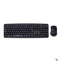CBR KB SET 710, Комплект (клавиатура + мышь) проводной, USB, длина кабеля 1,8 м; клавиатура: полноразмерная, 104 клавиш