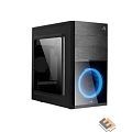 Корпус MiniTower AeroCool CS-105 blue RGB fan (mATX, 1xUSB3.0, 1xUSB2.0 без БП) (4718009152540)