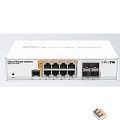 MikroTik CRS112-8P-4S-IN Коммутатор 8х10/100/1000 Ethernet, 4 x SFP ports