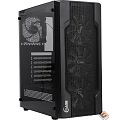 Powercase CMIXB-F4 Корпус Mistral X4 Mesh, Tempered Glass, 4x 120mm fan, чёрный, ATX  (CMIXB-F4)