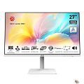 MSI Modern 27" MD272QXPW  белый {IPS 2560x1440 100Hz 16:9 300cd 178/178 HDMI DisplayPort USB  HAS Pivot}