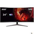 LCD Acer 34" ED340CUS3bmiipx {VA Curved  3440x1440 180Hz 1ms 250cd 2xHDMI2.0 2xDisplayPort1.4 2x2W External FreeSync(Premium) HDR10 Vesa}