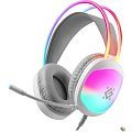 Defender Игровая гарнитура Eclipse белый, RGB, провод 2 м [62440]