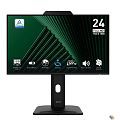 MSI PRO 23.8" MP242PMG {IPS 1920x1080 120Hz 4ms 300cd D-Sub HDMI DisplayPort 2xUSB Speakers WebCam HAS Pivot Vesa} [9S6-3PD89T-005]