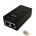 UBIQUITI POE-24-12W(EU) блок питания с PoE, 220 VAC -> 24VDC, 0,5A