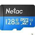 Micro SecureDigital 128GB Netac microSDXC Class10  NT02P500STN-128G-S P500 w/o adapter