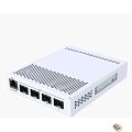 MikroTik CRS305-1G-4S+IN Коммутатор, 4x SFP+, 1G RJ45, настольный корпус