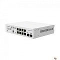 MikroTik CSS610-8G-2S+IN Коммутатор управляемый, L2 8x1Gbit, 2SFP+, настольный корпус