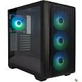 Eurocase 00-01064683 Корпус Midtower ATX A301 4ARGB черный без БП закаленное стекло USB 3.0, Type-C