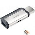 SanDisk USB Drive 128Gb Ultra Dual SDDDC2-128G-G46 {USB3.0/USB Type-C, Black}