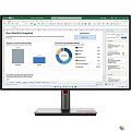 LCD Lenovo 27" P27h-30 ThinkVision черный {IPS 2560x1440 60Hz 6ms 16:9 1000:1 350cd 178/178 DVI HDMI DisplayPort HAS Pi