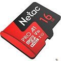 Micro SecureDigital 16GB Netac MicroSD card P500 Extreme Pro, retail version w/SD adapter