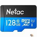 Micro SecureDigital 128GB Netac microSDHC Class10 NT02P500STN-128G-R P500 + adapter