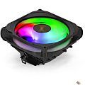 Exegate EX286158RUS Кулер ExeGate Dark Magic EE400XL-PWM.RGB (Al black coating, 4 copper heatpipe, LGA77